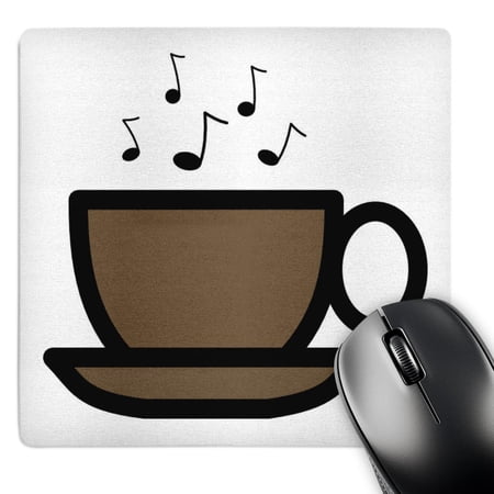3dRose  Brown Coffee Cup With Music Notes  MousePad price history on PriceWatchPro