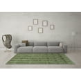 thumbnail image 3 of Ahgly Company Indoor Square Abstract Light Blue Modern Area Rugs, 7' Square, 3 of 4