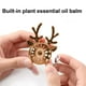 thumbnail image 4 of pstuiky Esfera de nieve navideña de Papá Noel adorno festivo para el hogar y el coche con iluminación regalo navideño de 5 ml, 4 of 6