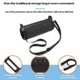 thumbnail image 4 of Silicone Protective Case for JBL FLIP 7 Bluetooth Speaker - with Shoulder Strap & Carabiner, Accessible Design, Shockproof Cover for Travel Outdoor Use, 4 of 11