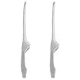 thumbnail image 1 of 2Pcs Food Clips Kitchen Serving Tongs Outdoor Barbecue Tongs Bread Tongs, 1 of 4
