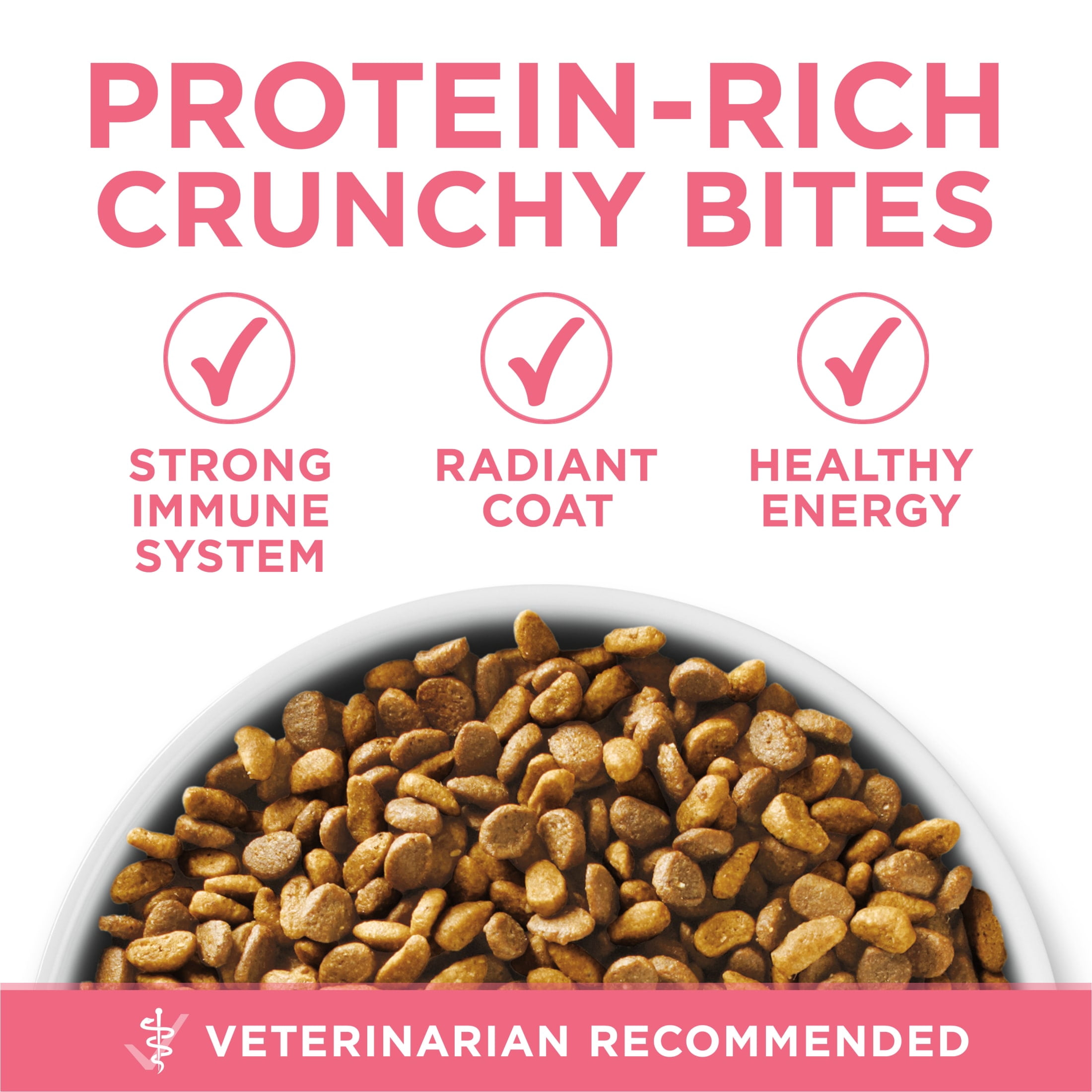 (2 pack) Purina ONE High Protein, Natural Dry Kitten Food, +Plus Healthy Kitten Formula, 7 lb. Bag