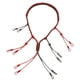 thumbnail image 1 of Cordones de La Del Del de La Del Depredador con 12 Lazos Ajustables rojo Macarena Cordón de silbato de pato, 1 of 8