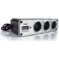 thumbnail image 5 of Car Cigarette Lighter Multi Socket Triple Splitter 12V USB Charger New B3S6, 5 of 5