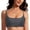 Grey, variant on TIANZEN Comfortable Adjustable Bra No Underwire Seamless Bra For Women Bras for Women Packs Running Girl One Shoulder Sports Bra Training Bra for Women
