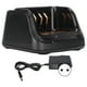 thumbnail image 1 of Cargador de batería para walkie-talkie, Base de carga de batería de Radio para Hytera Walkie Talkie 100-240VEU Plug, 1 of 5