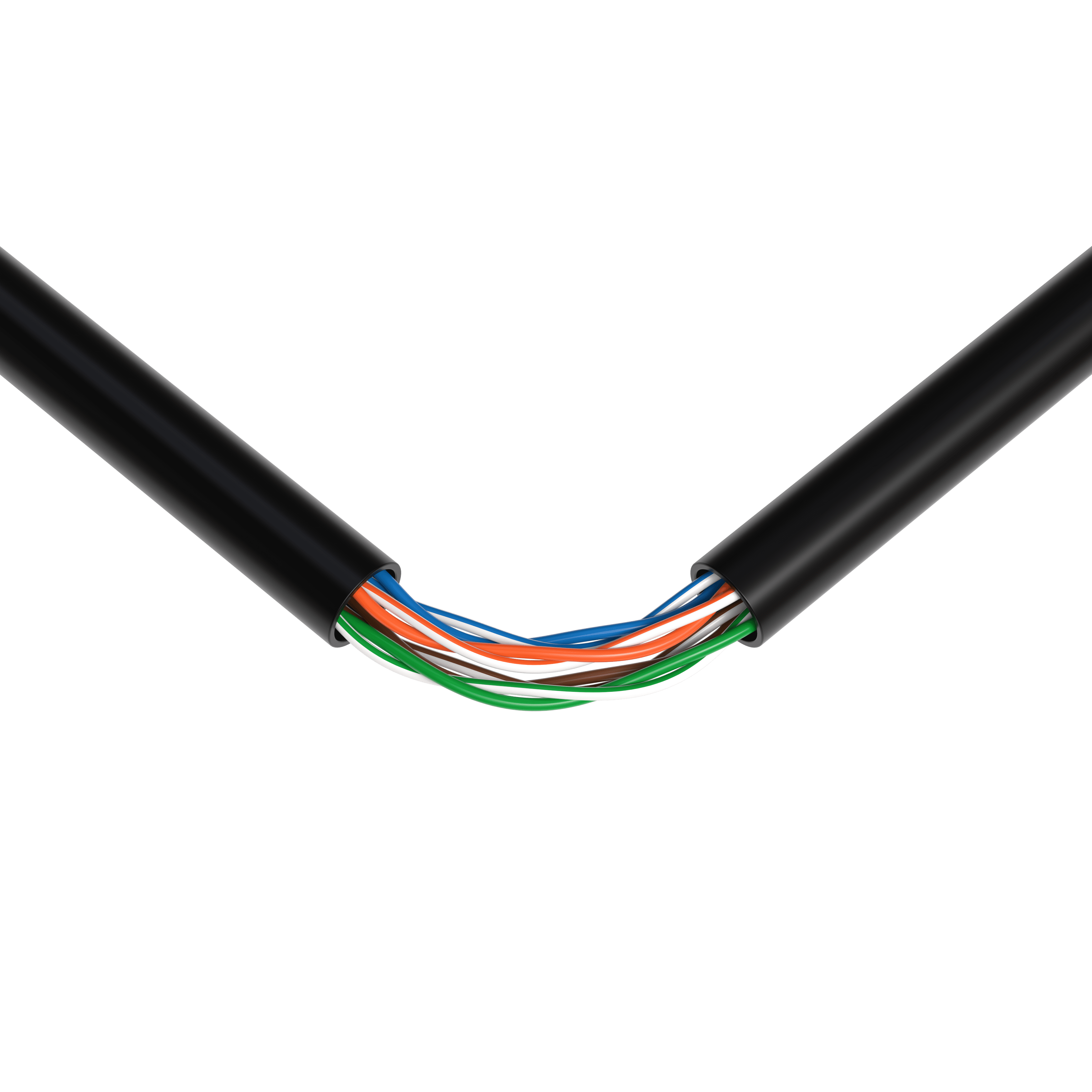 1000ft Cat5e Solid 24AWG Ethernet Network Cable – UTP Unshielded Bulk LAN Copper Clad Aluminum Wire Pull Box for Internet, Router, Switch, PC, Black