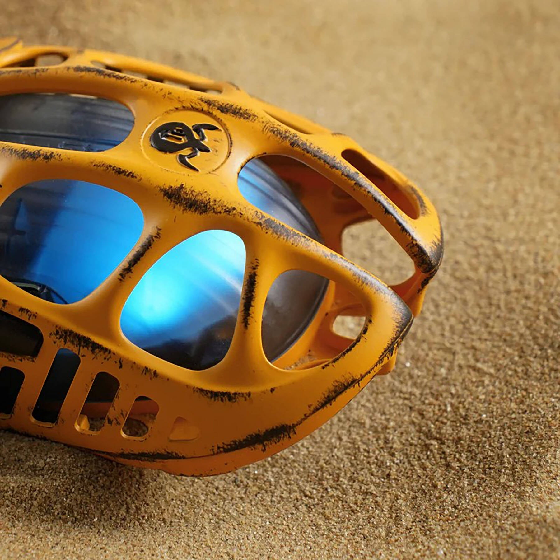 GravaStar Mercury X Pro 8KHz Wireless Gaming Mouse - PAW3950 Sensor, 32,000 DPI, 49g Lightweight Magnesium Alloy Hollow Design, Tri-Mode, 110Hr Battery, RGB Lighting-Battle Worn-Yellow