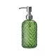 thumbnail image 1 of Dispensador de jabón de vidrio con bomba de acero inoxidable, botella dispensadora de loción for baño., 1 of 5
