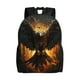 thumbnail image 1 of Disketp Cool Black Eagle Mochila Unisex de Apertura Lateral Completa, Mochila para Laptop para Escuela, Trabajo y Viajes, 1 of 8