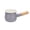 Purple, variant on Enamel Milk Pot, Butter Warmer Non-stick Mini Saucepan, 4 Inch 17 Oz Small Cookware with Wooden Handle