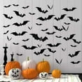 thumbnail image 5 of Halloween Spider Web Lace Tablecloth Set, Halloween Table Decorations Indoor, Halloween Mantel Scarf with 60 PVC Bats, Halloween Placemat for Spider Halloween Party Decorations, 5 of 8