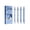 Blue, variant on CaiTeLin Erasable Pens Thermal Gel Ink Black Push-Button Design, Fast-Dry Smooth Writing Instrument with 10ml Capacity, Office Desk Pen for Journal, Note Taking, Drafting, Signature Use