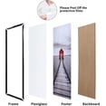 thumbnail image 4 of ELSKER&HOME 13x19 Poster Frame 3 Pack, Black Picture Frame for Horizontal or Vertical Wall Mounting, Sturdy and Scratch-proof, 4 of 6