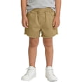 thumbnail image 5 of ITSAME Boys Girls Shorts, Elastic Waist Cotton Frayed Hem Summer Lightweight Casual Shorts Khaki Size 5T, 5 of 9