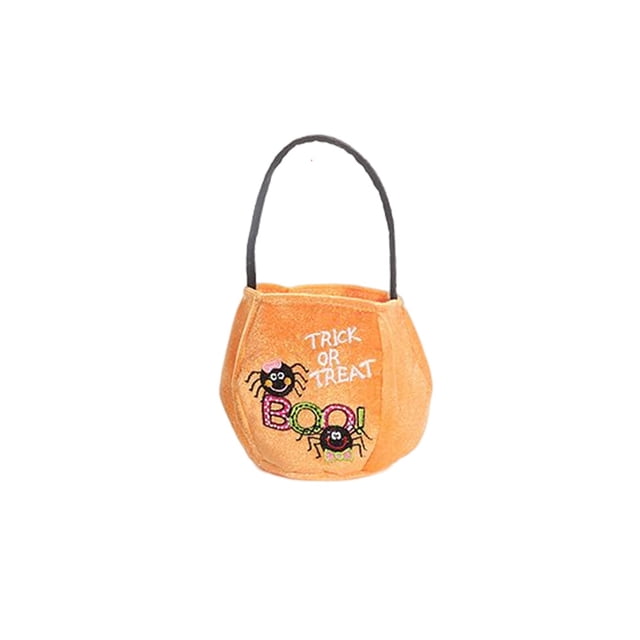 Bearachild Bolsa de dulces, artesanía, accesorios para fiestas, accesorios para festivales, bolsa de calabaza, accesorio de Cosplay con asa, suministros Kits de decoración para fiestas Tipo 4 Bearachild HA068070-04