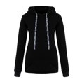 thumbnail image 4 of Mujer Tallas grandes Manga larga Sudadera sólida Sudadera con capucha Tops Camisa Fridja ghj987+2534, 4 of 9