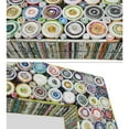 thumbnail image 2 of AFD Quilled Large Leaner Coil Art Mirror 36x79, 2 of 5