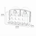 thumbnail image 3 of Idesign Plastic Kitchen Sink Suction Holder, Caddy For Soap, Sponges, Scrubbers, 3 of 6