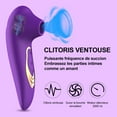 thumbnail image 4 of Sucking Clitoris Stimulator Vibrator Suction Vibrator for Women with 10 Modes Couples Vibrator - Adult Sex Toys for Women (Purple), 4 of 8