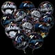 thumbnail image 1 of Globo Skylety Happy Birthday 4D, 20 pulgadas, PVC (12 piezas), 1 of 7