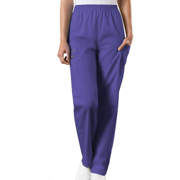 Cherokee Cherokee Workwear Scrubs Pant for Women Natural Rise Tapered