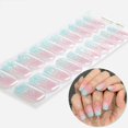 thumbnail image 1 of YSABOXY 20 Pieces Semi-cured Nail Gel Stickers, UV Lamp Required, 1 of 6