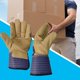 thumbnail image 5 of Guantes de soldadura, accesorios de soldadura resistentes para soporte , almacén, , chimenea , l L Macarena Guantes de soldadura, 5 of 8