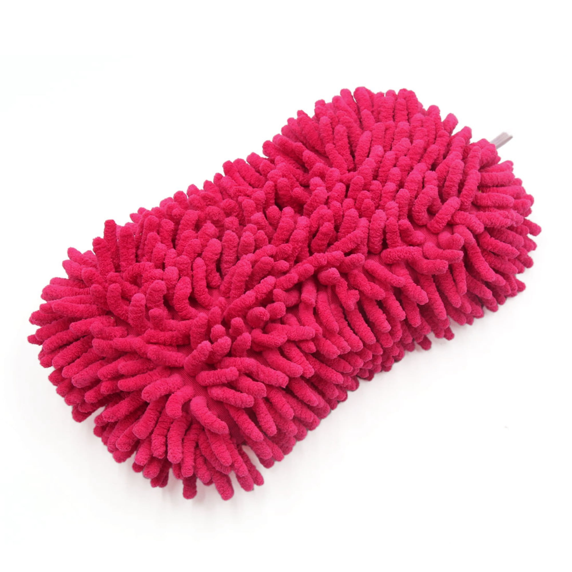 Unique Bargains 8 Shape Microfiber Fiber Chenille Sponge Car Wash Glove