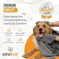 thumbnail image 7 of PAWPUP Dog Towel Super Absorbent Quick Drying Super Soft Microfiber Pet Towel for Dogs, Cats and Other Pets (55 x 28 Inches, Grey), 7 of 7