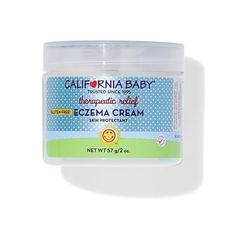 California Baby Eczema Cream | Steroid-Free Eczema Treatment | Colloidal Oatmeal + Aloe Vera | Soothing Eczema Lotion For Kids + Adults | 57 g / 2 oz.