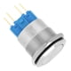 thumbnail image 4 of Interruptor de botón NikouMX 20 piezas 22 mm reinicio automático acero inoxidable, 4 of 8