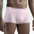 thumbnail image 2 of UVEASISHA Big and Tall Boxer Briefs for Men Ice Silk Seamless Underwear Stretch Low Rise Boxers Purple 3XL, 2 of 9