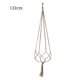thumbnail image 2 of Advancent Maceta colgante, cesta colgante, soporte para maceta, cuerda de lino para jardinería, red tejida, colgador de plantas en maceta, decoración Jardín y Patio 122cm Advancent HA005816-03, 2 of 6