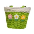 thumbnail image 2 of Lipstore Kids Bike Basket Cute Carrier Multifunction Woven for Camping Riding Outdoor, 2 of 8