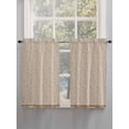 thumbnail image 5 of Pink Brown Floral Living Room Curtains 2 Panel, Spring Flowers Cafe Window Treatment, Farmhouse Bedroom Bathroom Kitchen Curtains Drapes 104"x45", 5 of 6