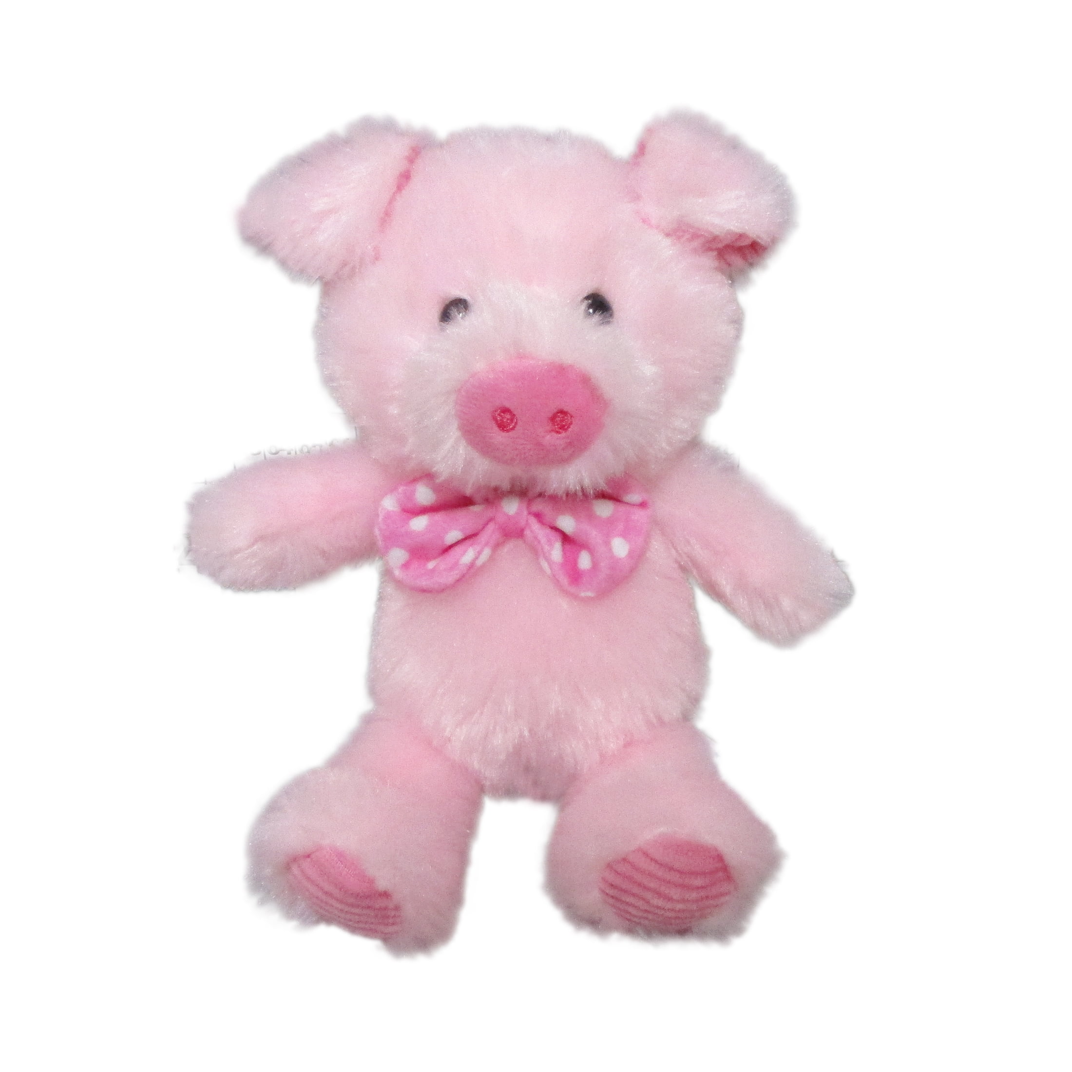 Way To Celebrate Easter Plush 7inch Small Bowtie Pig Plush