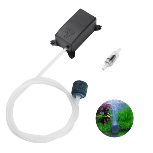 IKAYAA Aquarium Air Pump Kits Oxygen Air Pump with Tube Check Valve Air