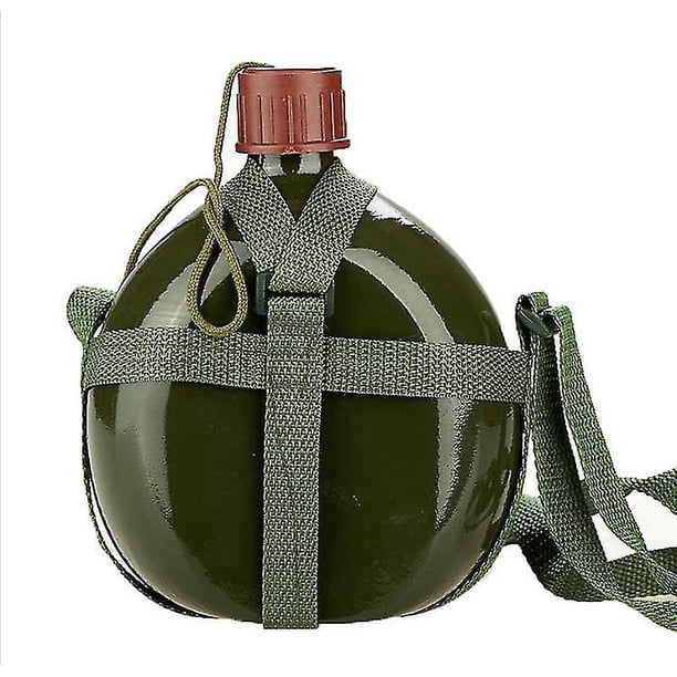 Vintage Pla 87s Army Green Training Water Bottle Canteen Thermos ...