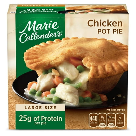 Marie Callender’s Chicken Pot Pie Large Size Frozen Meal, 15 oz. (frozen)