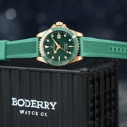 Boderry Bronze Watch Seaturtle Titanium Diver Luxury Wristwatch Automatic Mechanical Wristwatch Sport 100M Waterproof Luminous