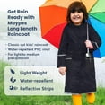 thumbnail image 5 of Kids Water Proof Rain Coat with Reflector - Juniors Premium Rain Jacket, 5 of 6