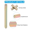 thumbnail image 3 of Square Door Knob Spindle 90x8mm, Carbon Steel Spare Door Handle Spindle, Gold 1 Pack, 3 of 7