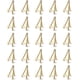 thumbnail image 1 of 25 Pieces Of Mini 5 Inch Wooden Easel. Business Cards, Display Photos, Small Canvases, Classroom Di, 1 of 5