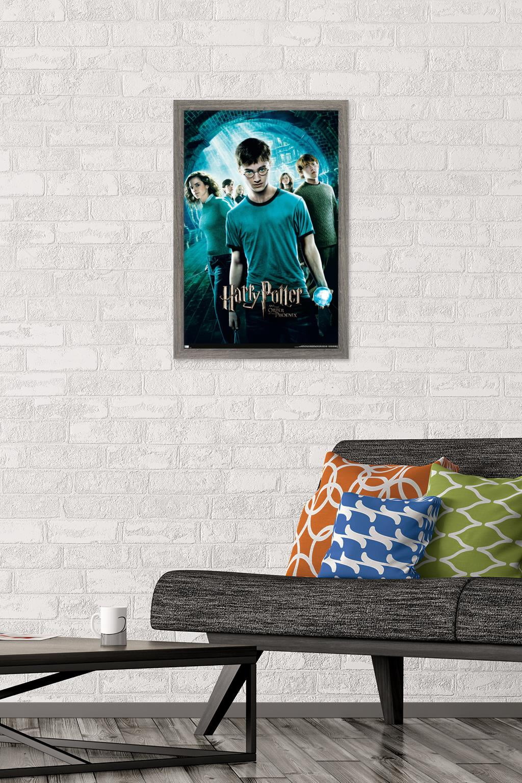 Harry Potter and the Order of the Phoenix - One Sheet Wall Poster, 14.725" x 22.375" Framed