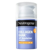 Neutrogena Collagen Bank Daily Face Moisturizer with SPF 30, Anti-Aging Lotion, 2 fl oz