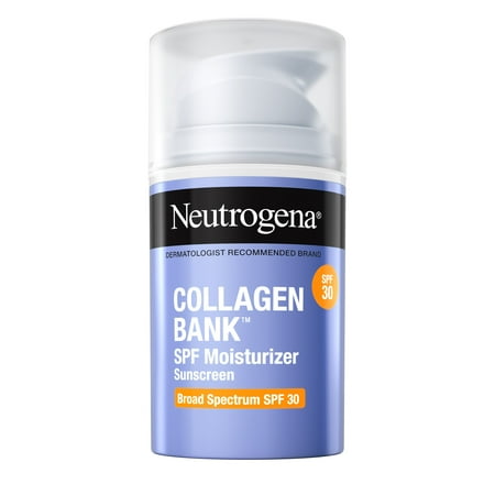 Neutrogena Collagen Bank Daily Face Moisturizer with SPF 30, Anti-Aging Lotion, 2 fl oz