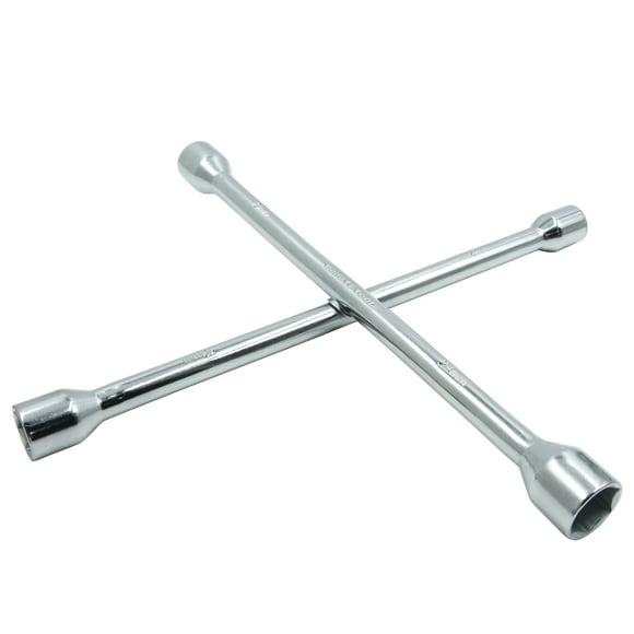 Unique Bargains 17mm 19mm 21mm 23mm Cross Lug Wrench Wheel Tire Spanner Car Repair Tools