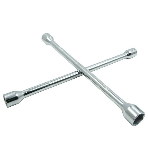 17mm 19mm 21mm 23mm Cross Lug Wrench Wheel Tire Spanner Car Repair Tool