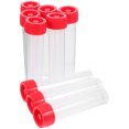 thumbnail image 3 of Miangastore 30 Pcs Plastic Sample Containers with Screw Caps for Storing Liquids and Powders Portable Sample Tubes Laboratory Test Tubes 30ml, 3 of 9